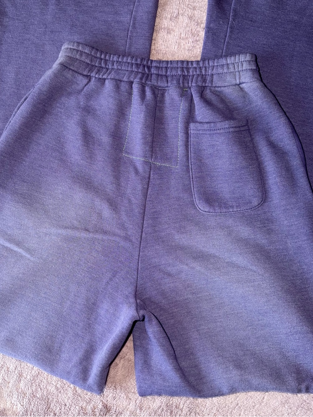 Aviator Nation Wide Leg Sweatpants in Faded Grape - Picture 7 of 12